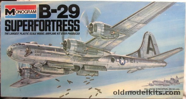Monogram 1/48 Boeing B-29 Superfortress - Bagged KIt, 5700 plastic model kit